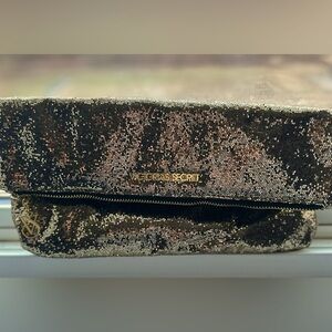 Victoria’s Secret Gold Makeup Bag/Clutch